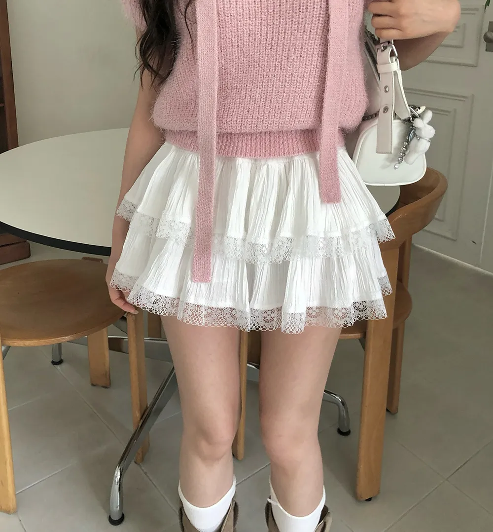 미니 스커트 모델 착용 이미지-S3L7