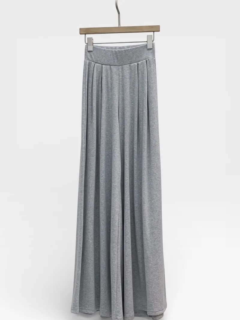 롱 스커트 그레이 색상 이미지-S1L93