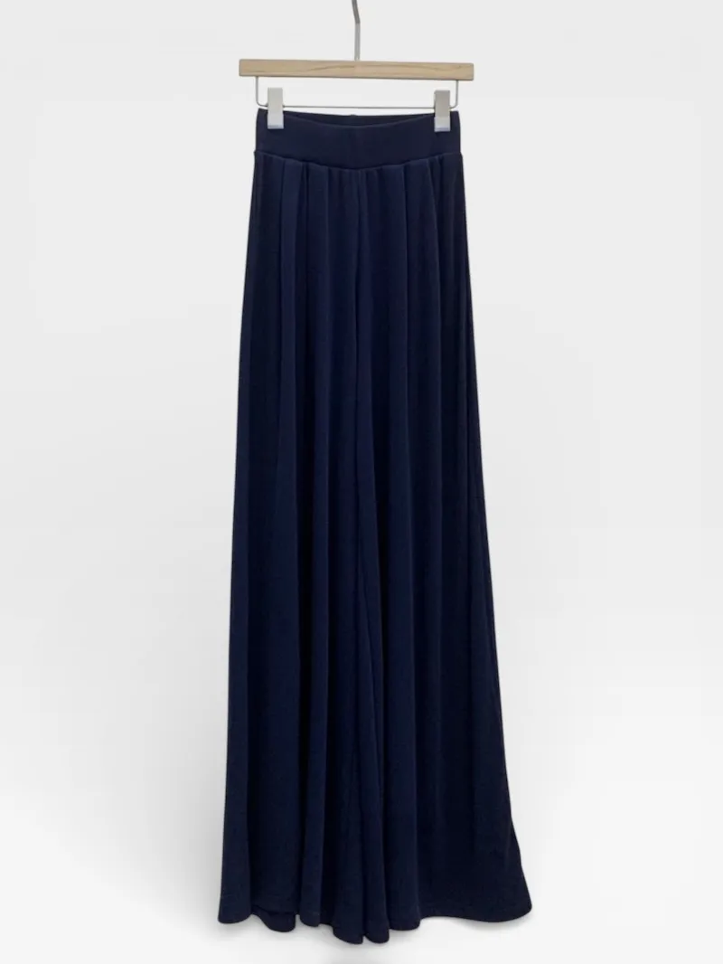 롱 스커트 차콜 색상 이미지-S1L95