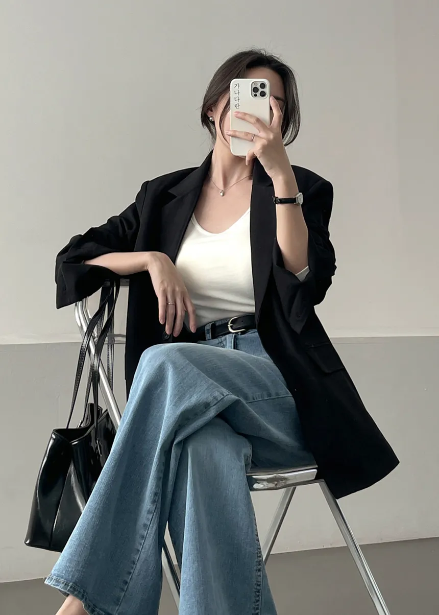 블레이저 모델 착용 이미지-S1L38