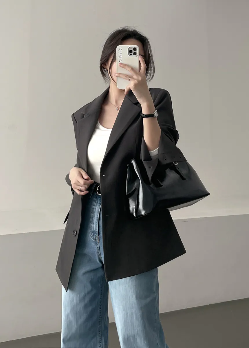 블레이저 모델 착용 이미지-S1L34