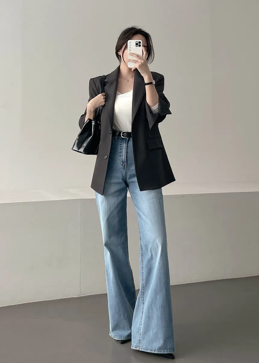 블레이저 모델 착용 이미지-S1L30