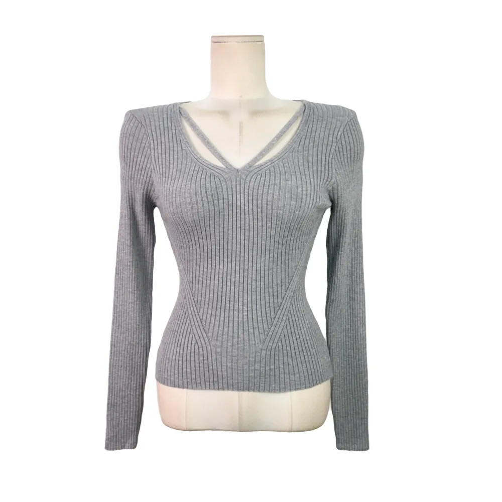 긴팔 티셔츠 그레이 색상 이미지-S1L16