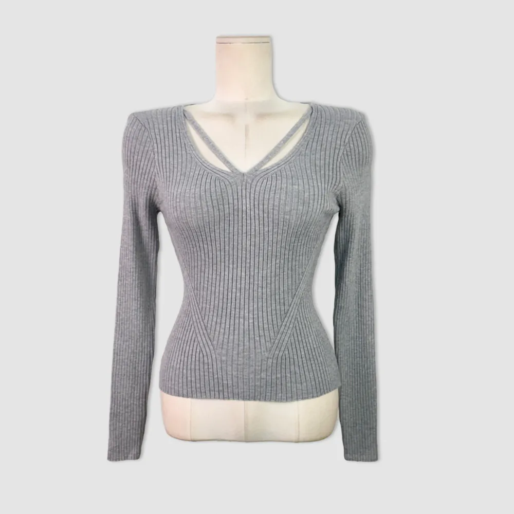 긴팔 티셔츠 그레이 색상 이미지-S1L17