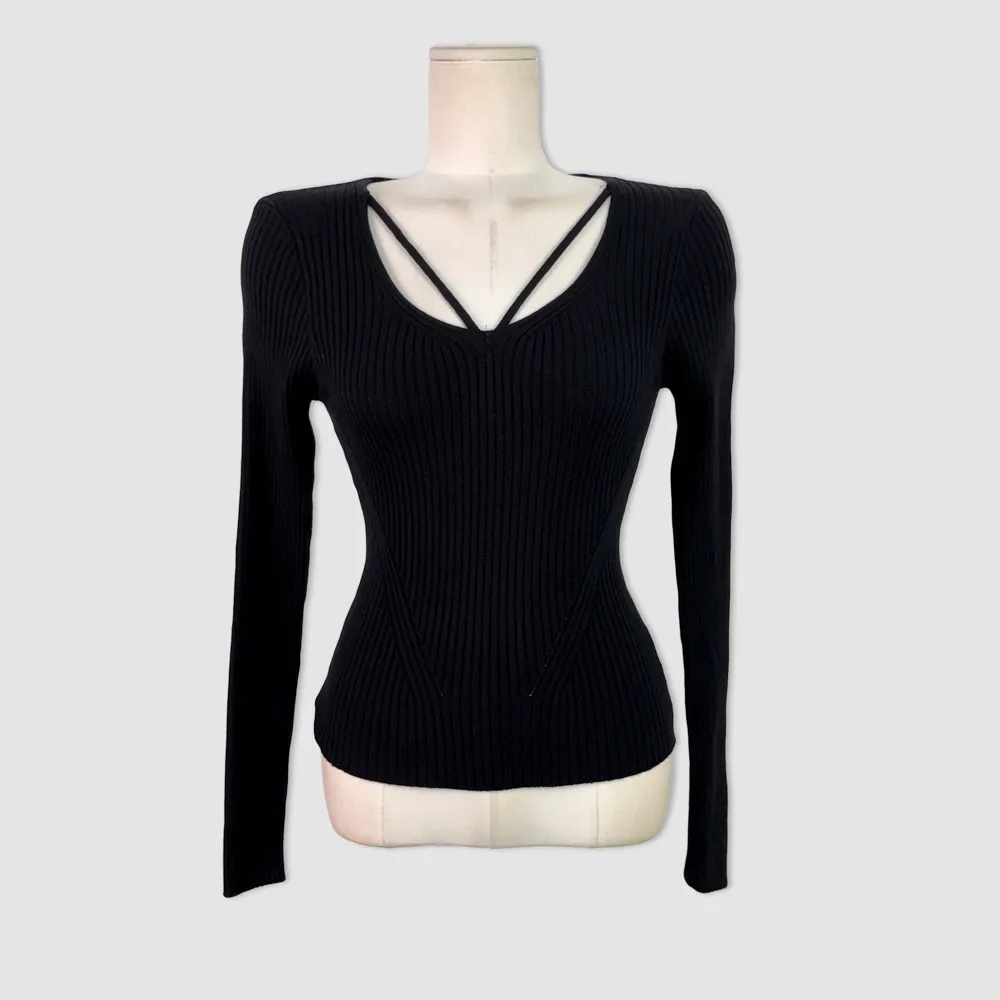 긴팔 티셔츠 차콜 색상 이미지-S1L19