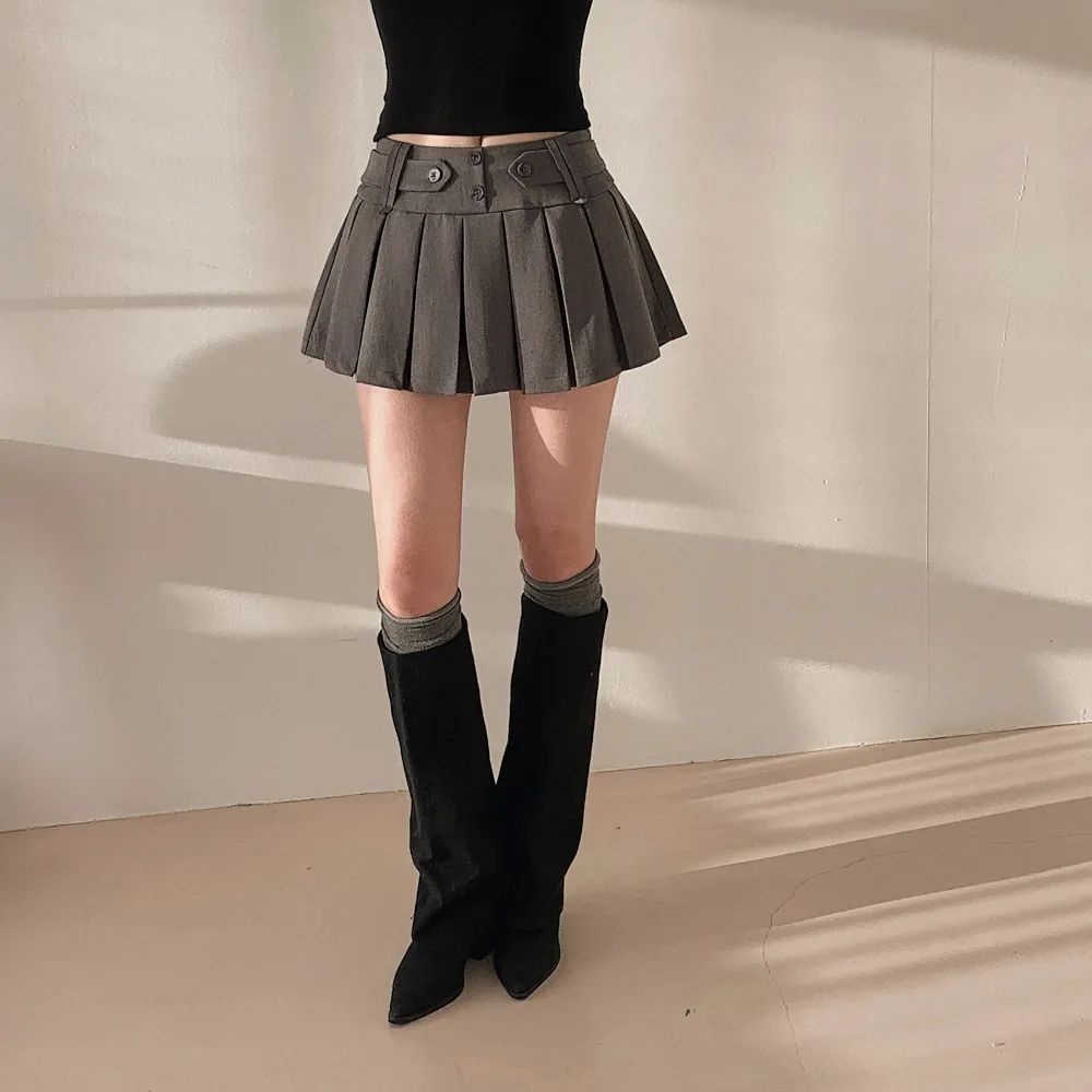 미니 스커트 모델 착용 이미지-S1L14