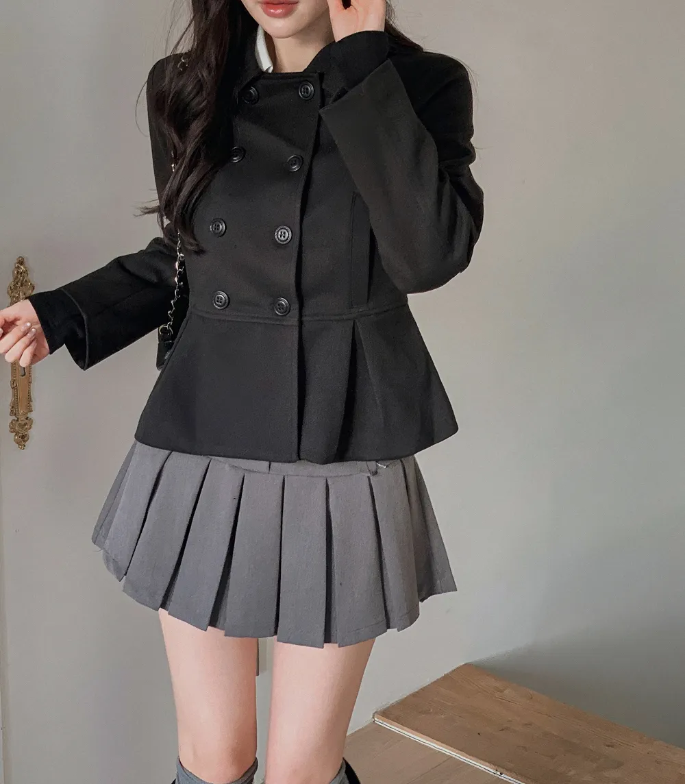 미니 스커트 모델 착용 이미지-S1L49