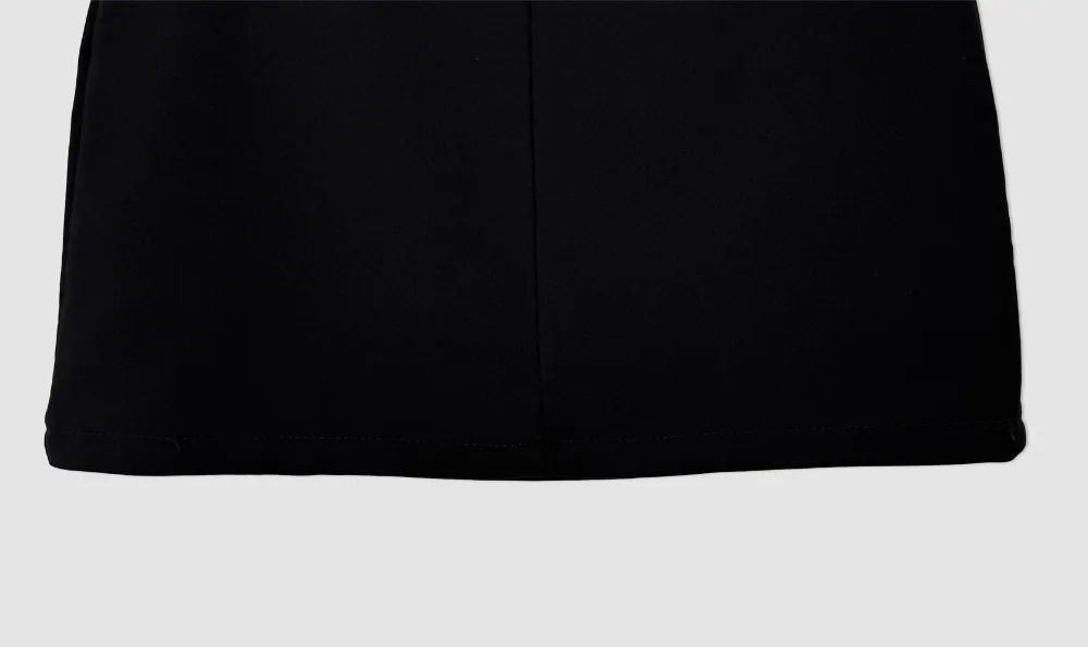 미니 스커트 차콜 색상 이미지-S1L61