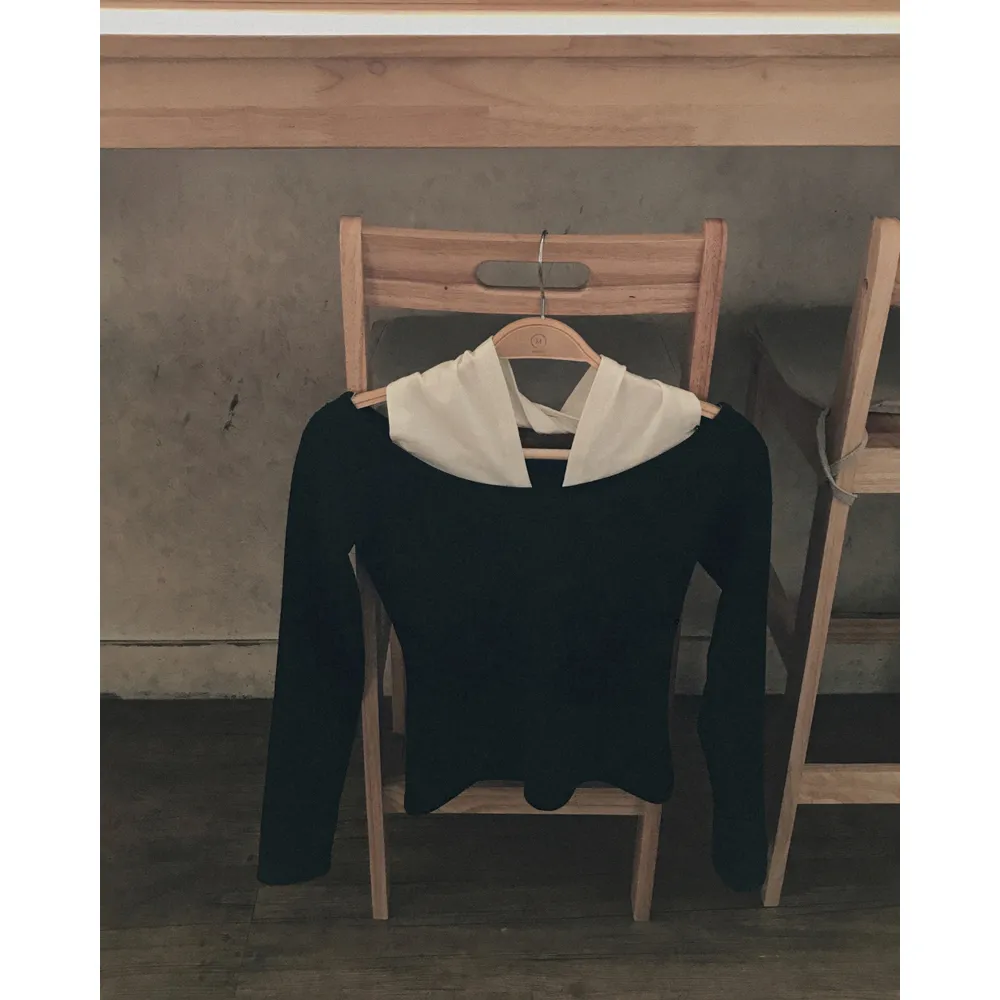 긴팔 티셔츠 그레이블루 색상 이미지-S1L83