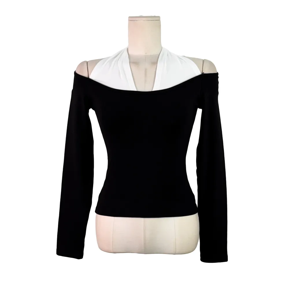 긴팔 티셔츠 차콜 색상 이미지-S1L15