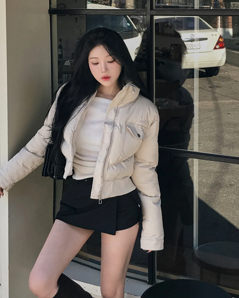 반바지 모델 착용 이미지-S1L88