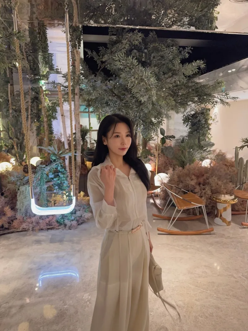 드레스 모델 착용 이미지-S1L45