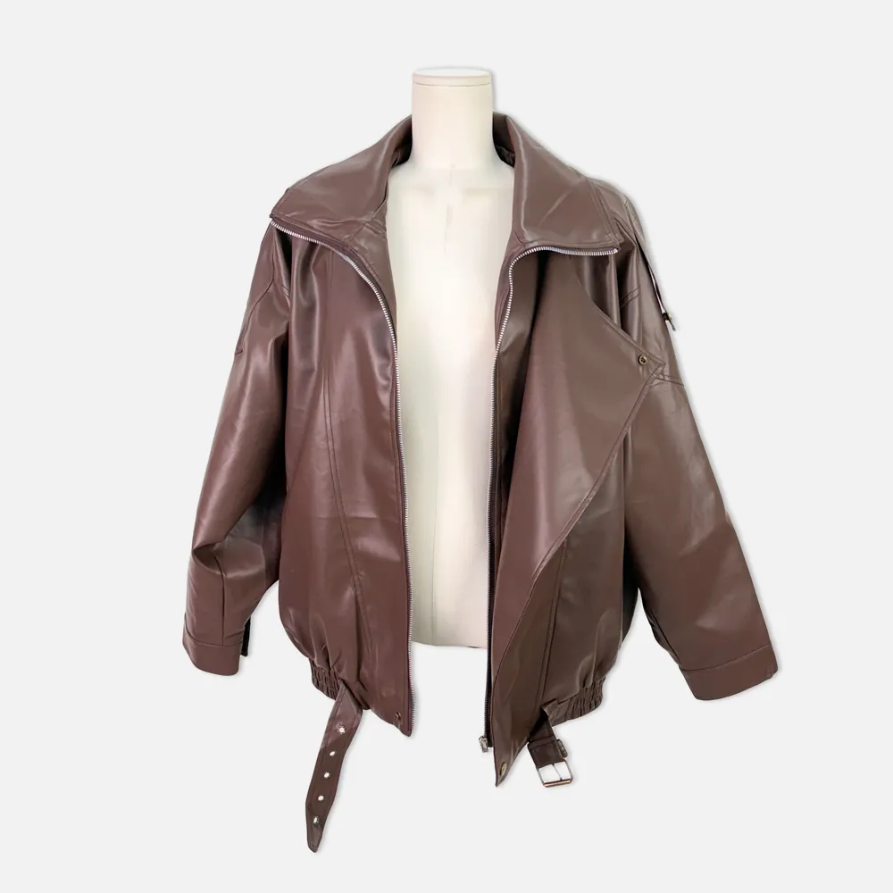 재킷 버건디 색상 이미지-S1L33