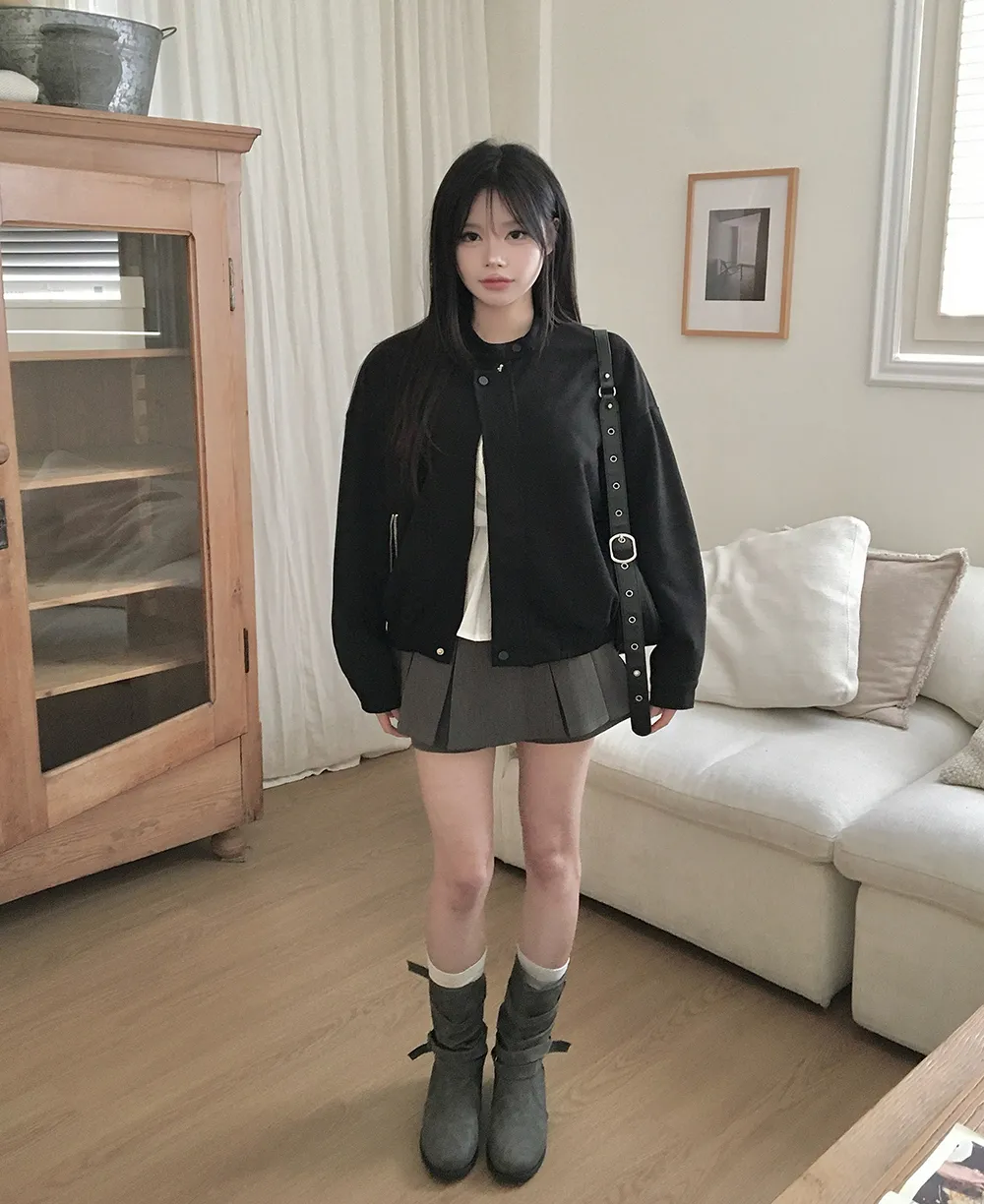 반바지 모델 착용 이미지-S3L54