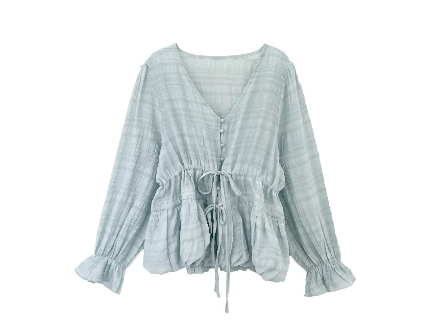 카디건 라벤더 색상 이미지-S1L35