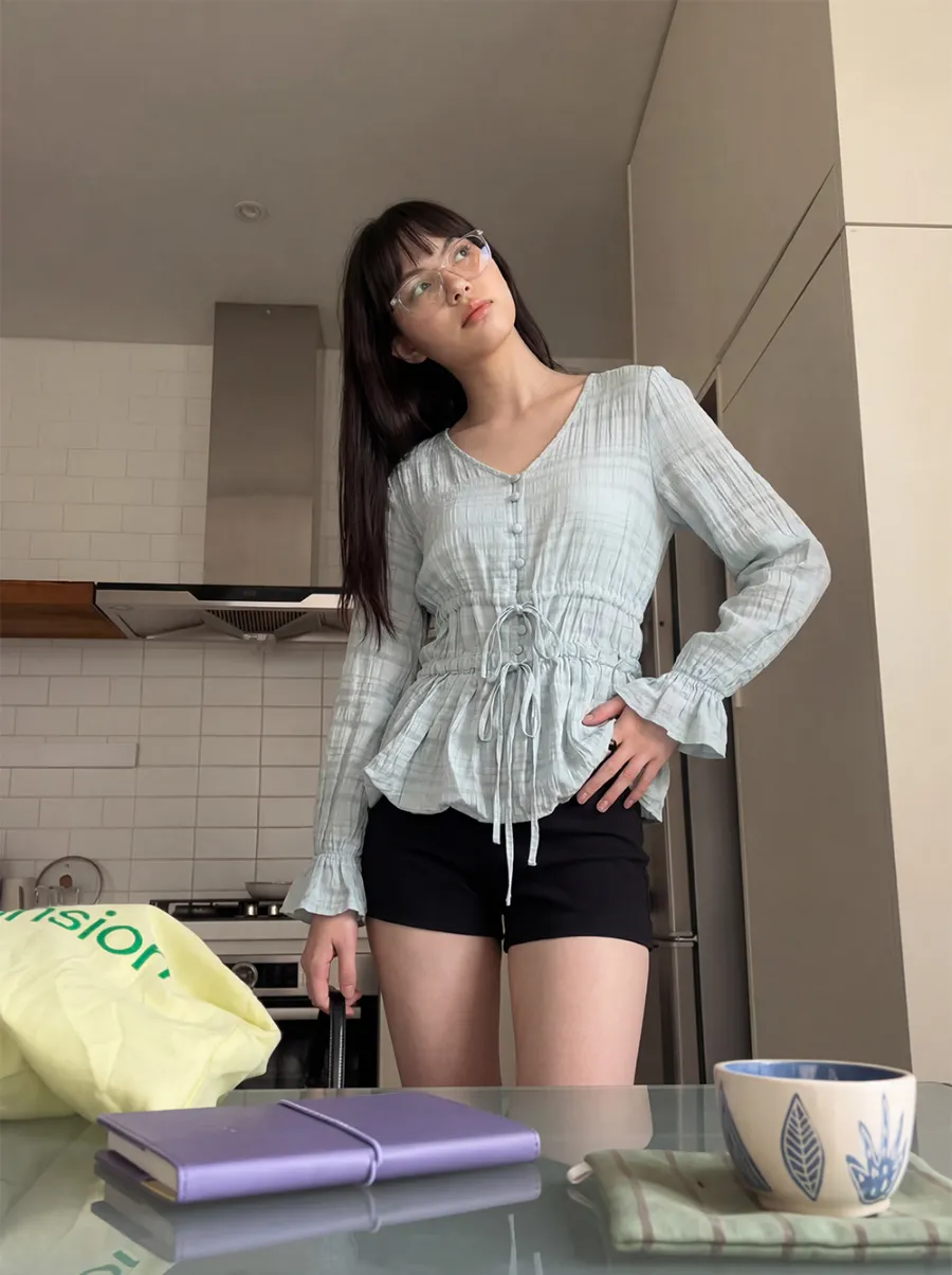 카디건 모델 착용 이미지-S1L26