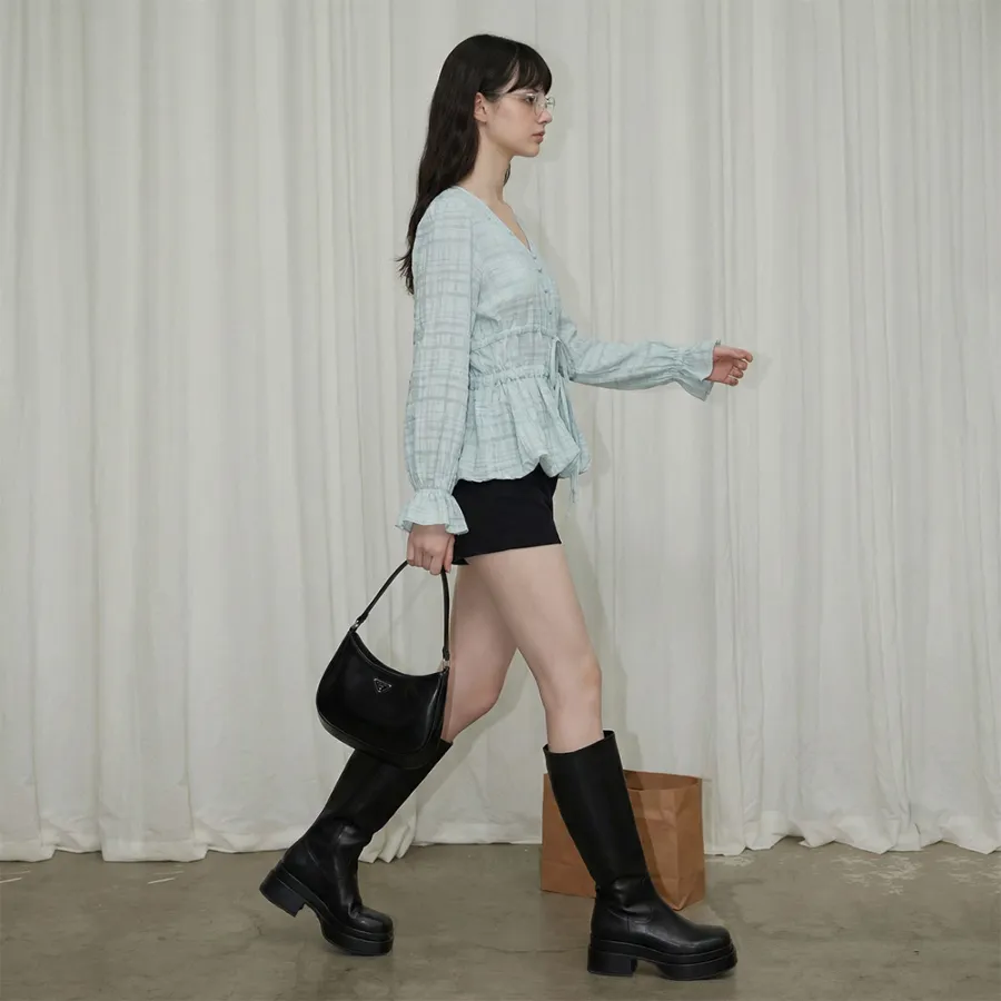 카디건 모델 착용 이미지-S1L28