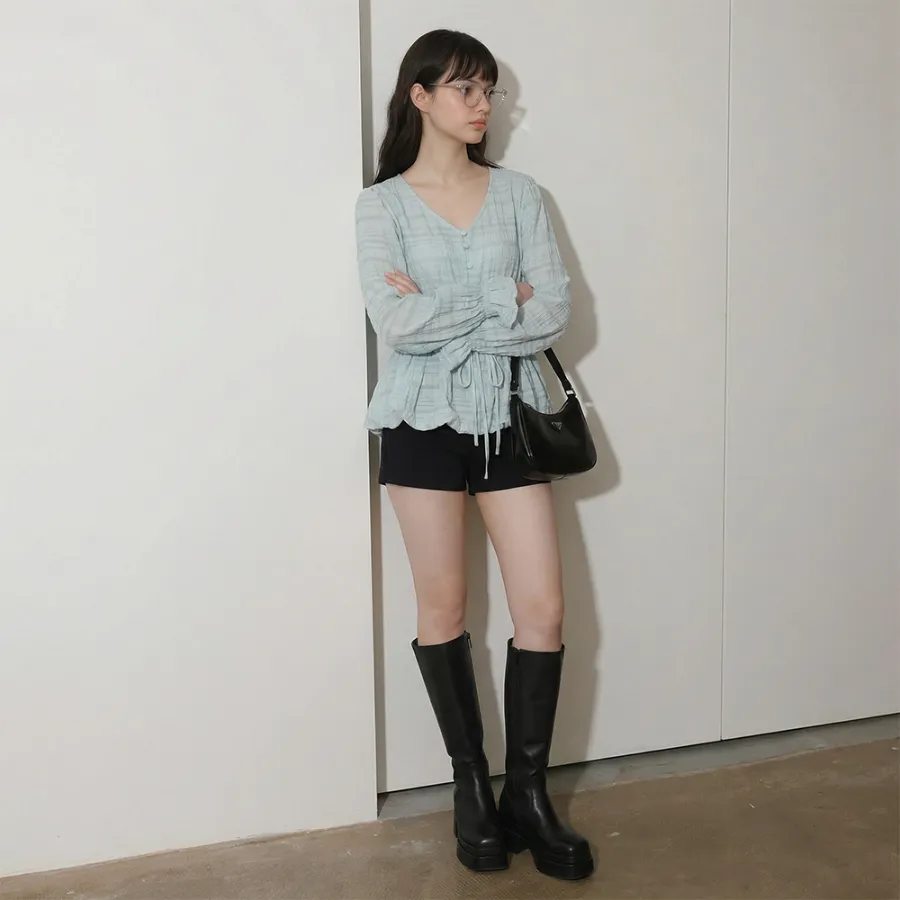 카디건 모델 착용 이미지-S1L30