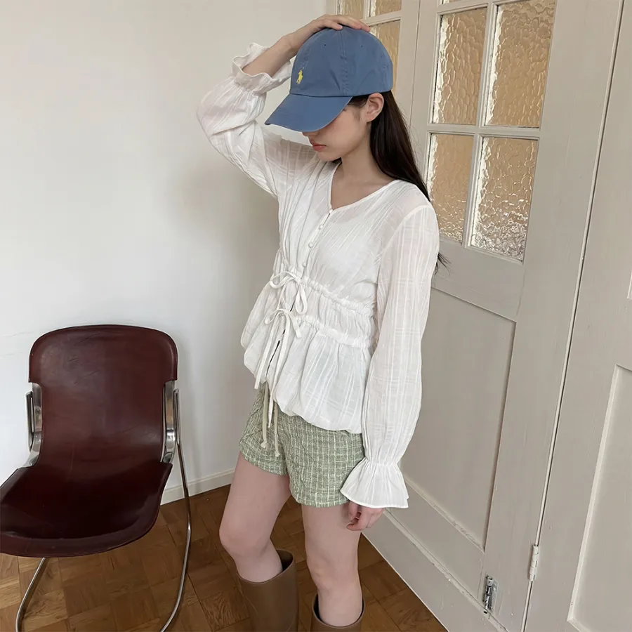 카디건 모델 착용 이미지-S1L16