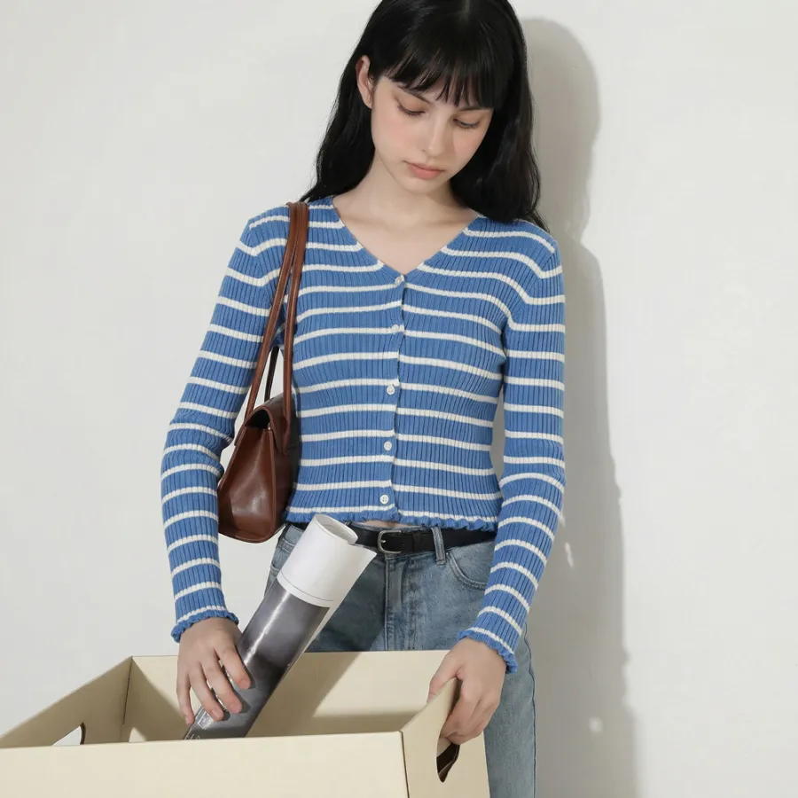 긴팔 티셔츠 모델 착용 이미지-S1L6