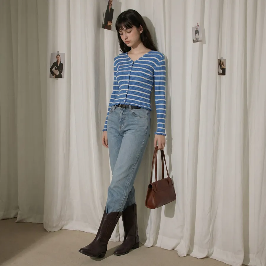 긴팔 티셔츠 모델 착용 이미지-S1L13