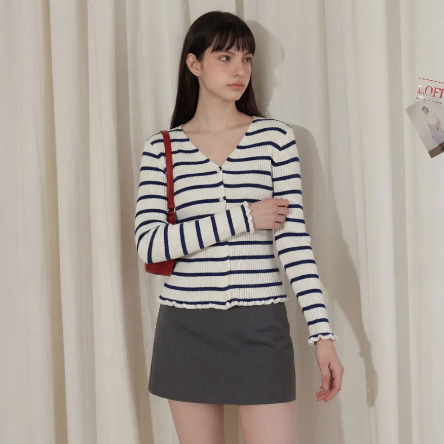 긴팔 티셔츠 모델 착용 이미지-S1L28