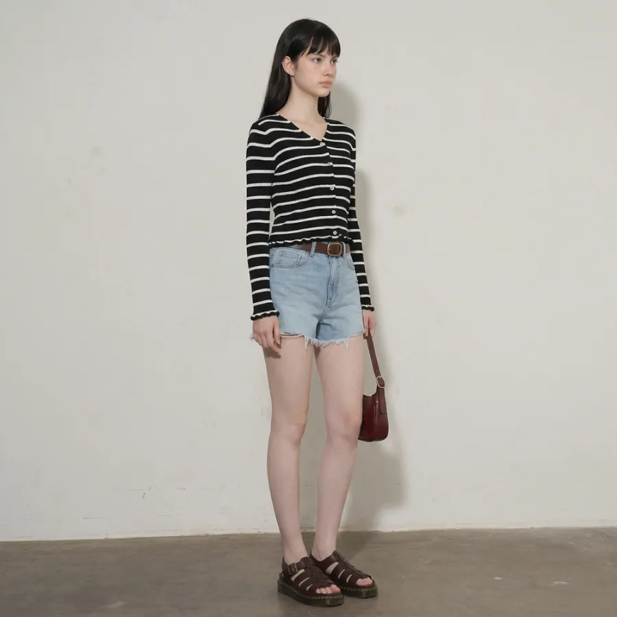 긴팔 티셔츠 모델 착용 이미지-S1L18