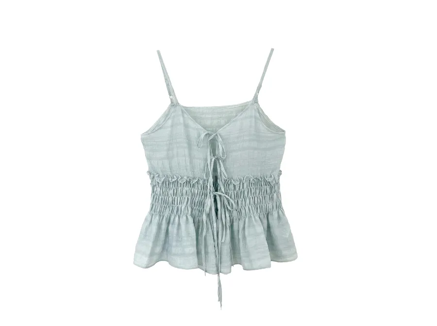 민소매 민트 색상 이미지-S1L31