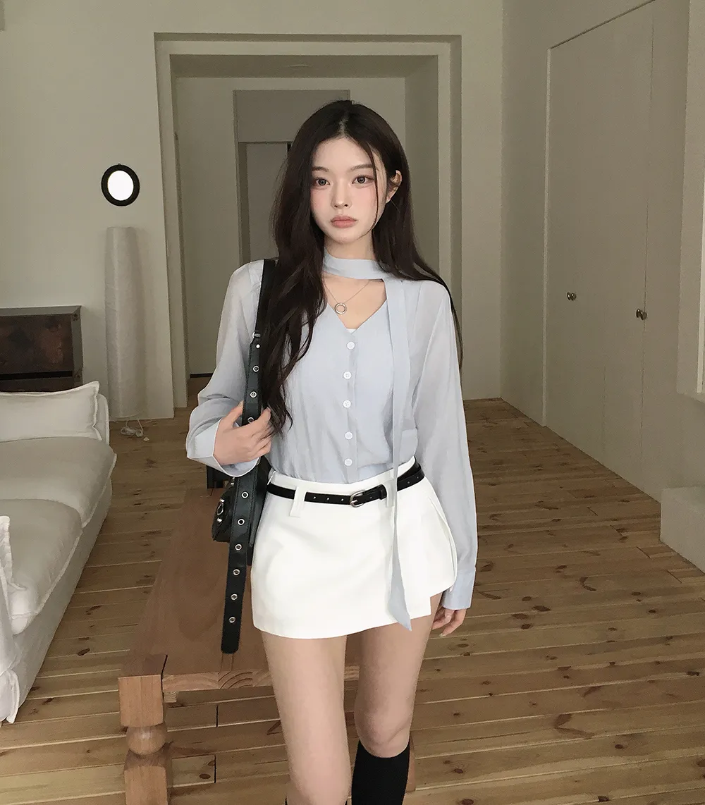 카디건 모델 착용 이미지-S2L23