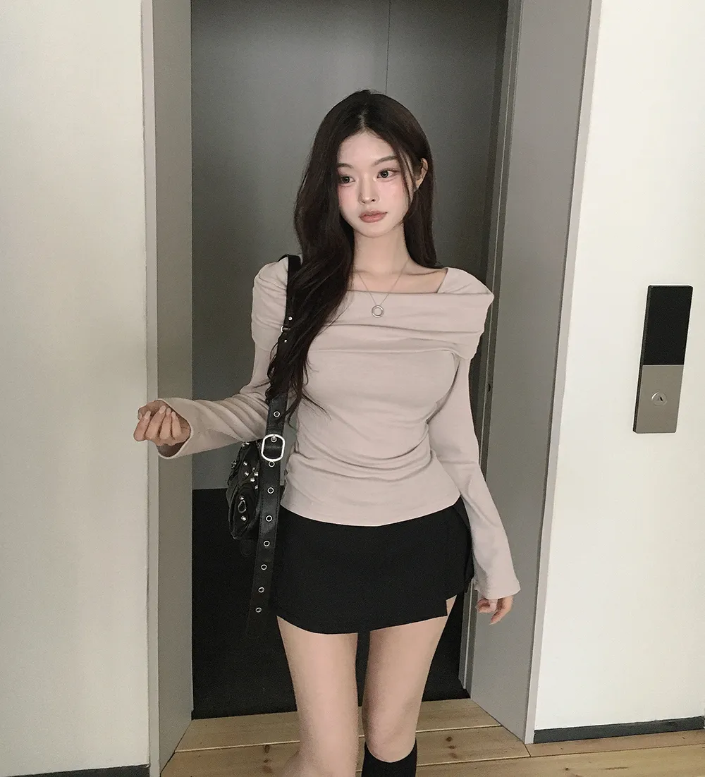 카디건 모델 착용 이미지-S2L42