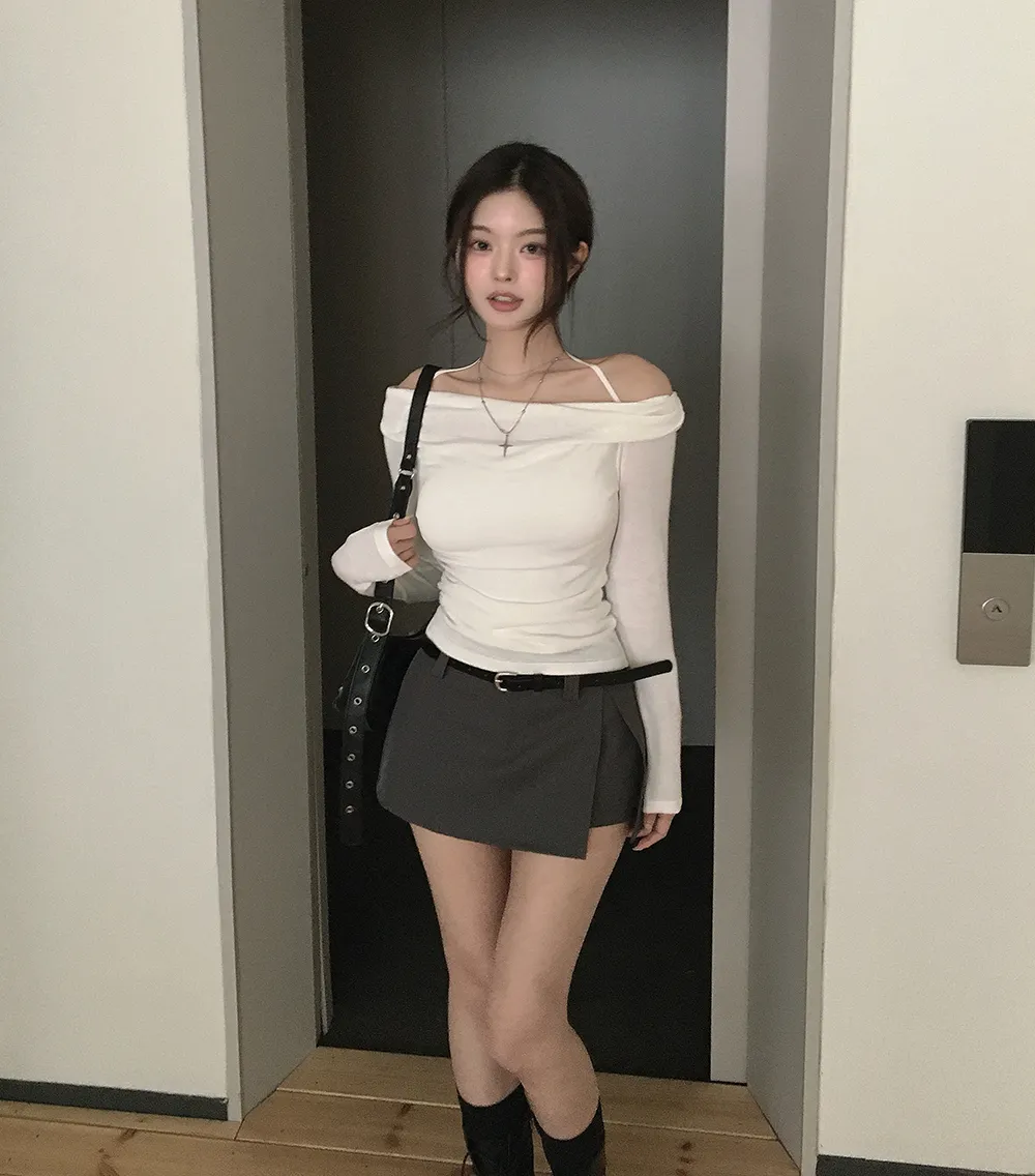 카디건 모델 착용 이미지-S5L1