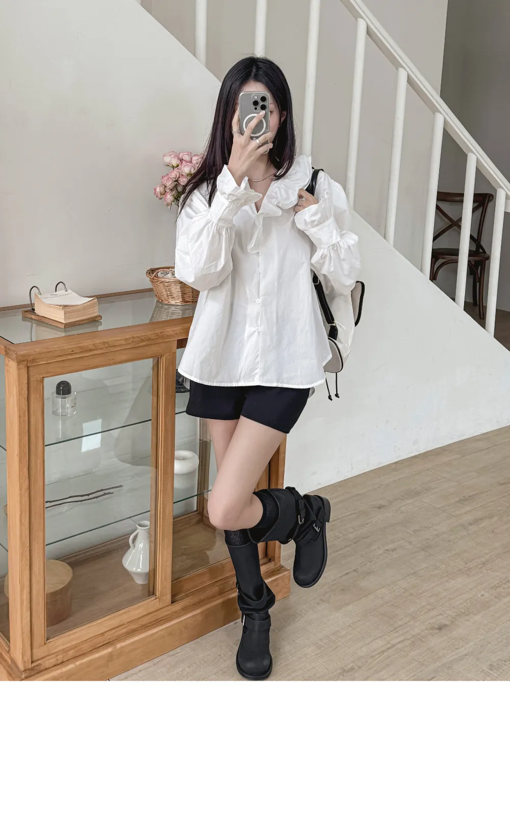 반바지 모델 착용 이미지-S3L12