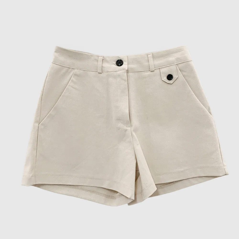 반바지 크림 색상 이미지-S1L55