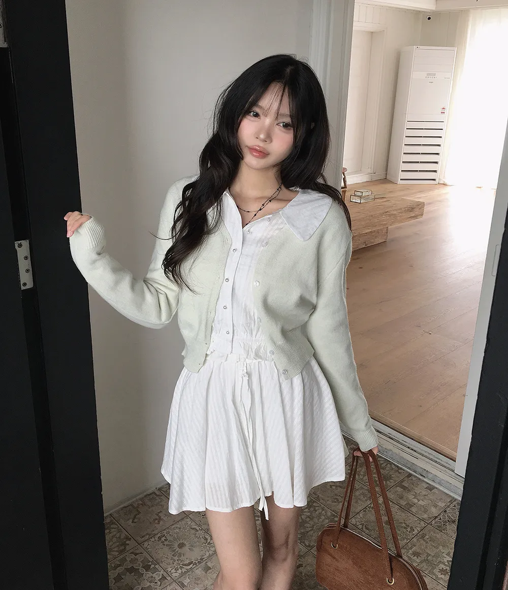 카디건 모델 착용 이미지-S3L48