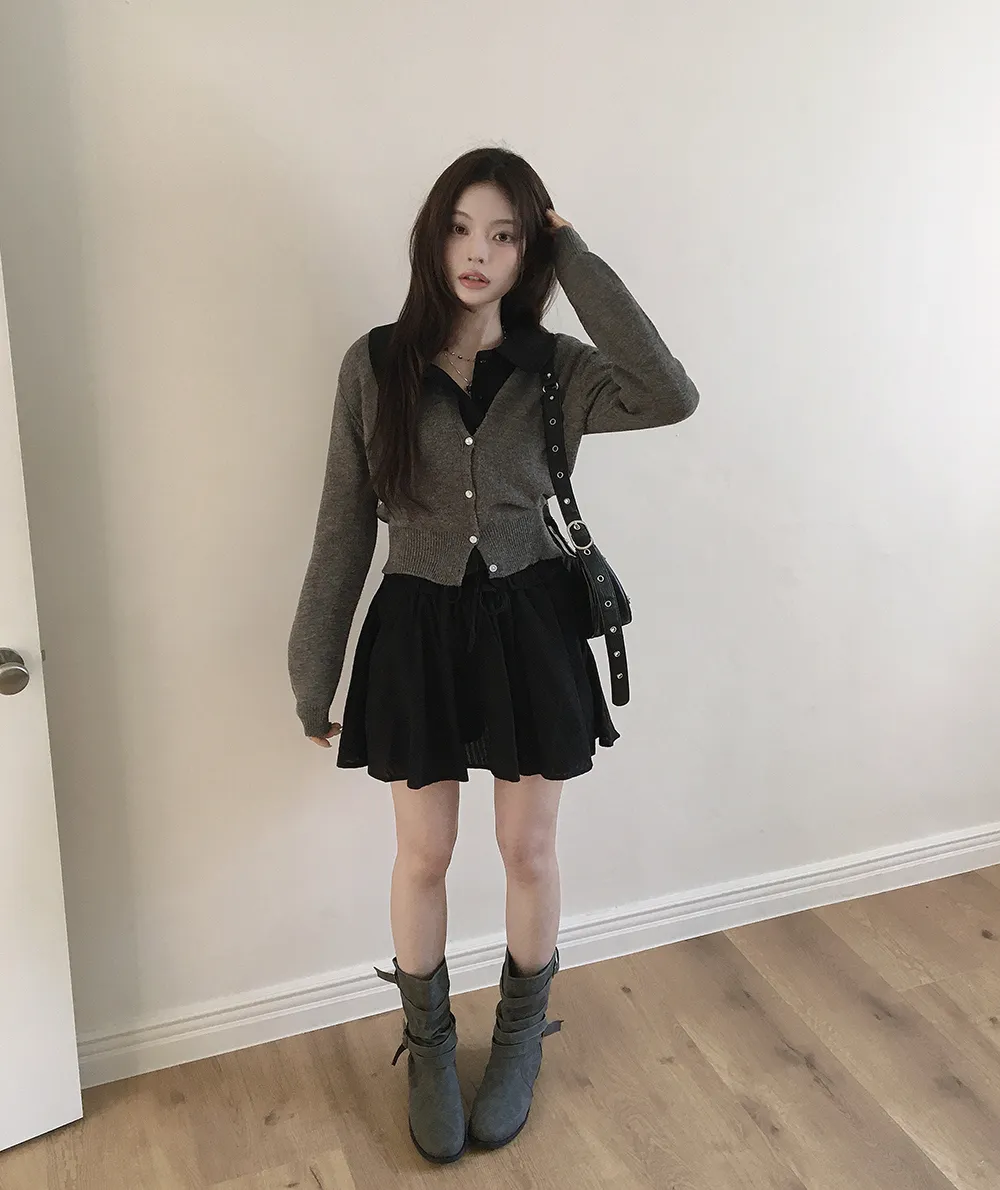 카디건 모델 착용 이미지-S3L56