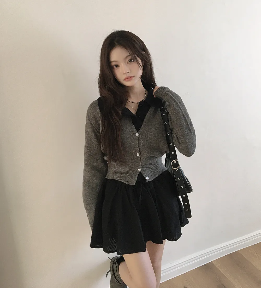 카디건 모델 착용 이미지-S3L55