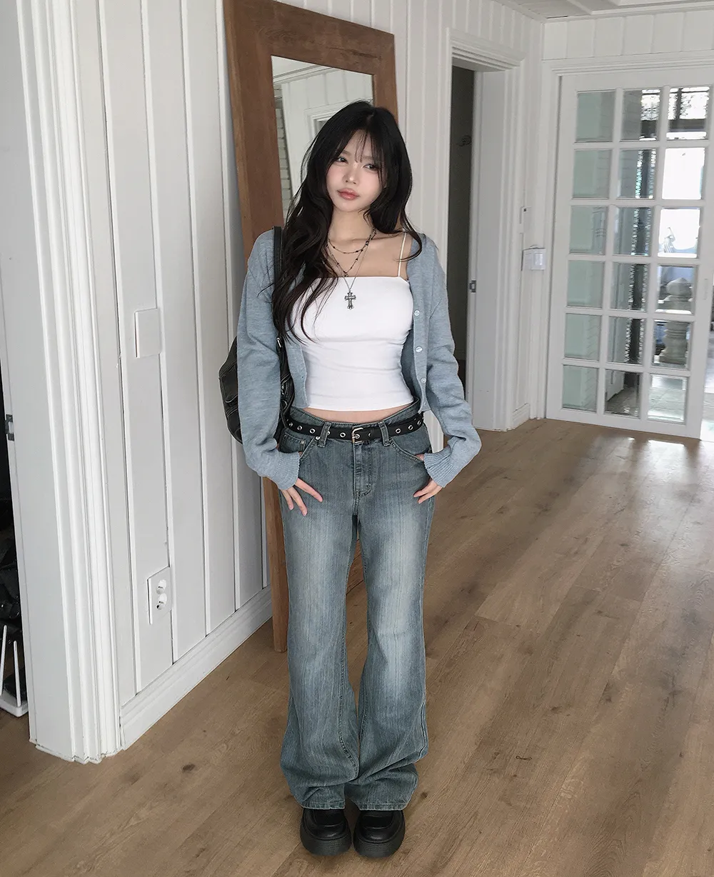 카디건 모델 착용 이미지-S3L36