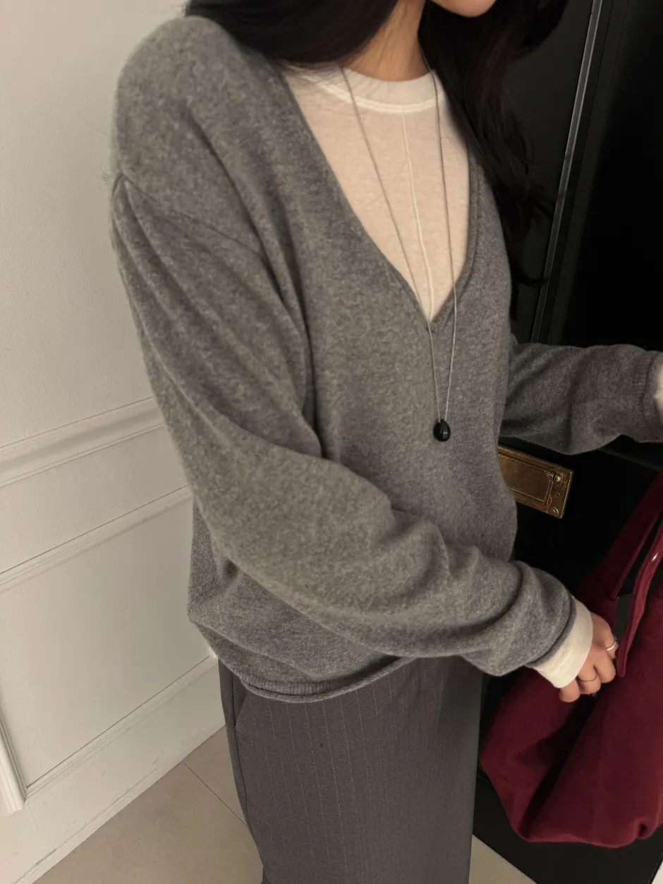 긴팔 티셔츠 모델 착용 이미지-S1L27