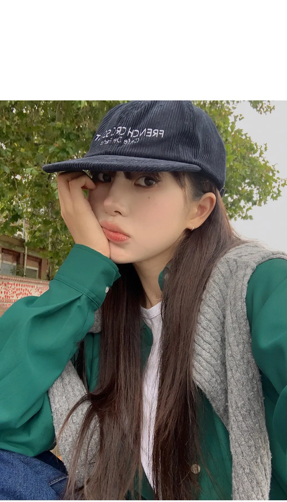 런던무드 오버핏 반팔셔츠