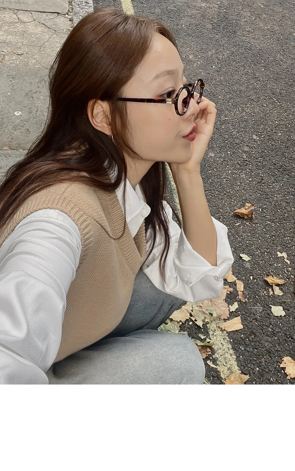 런던무드 오버핏 반팔셔츠