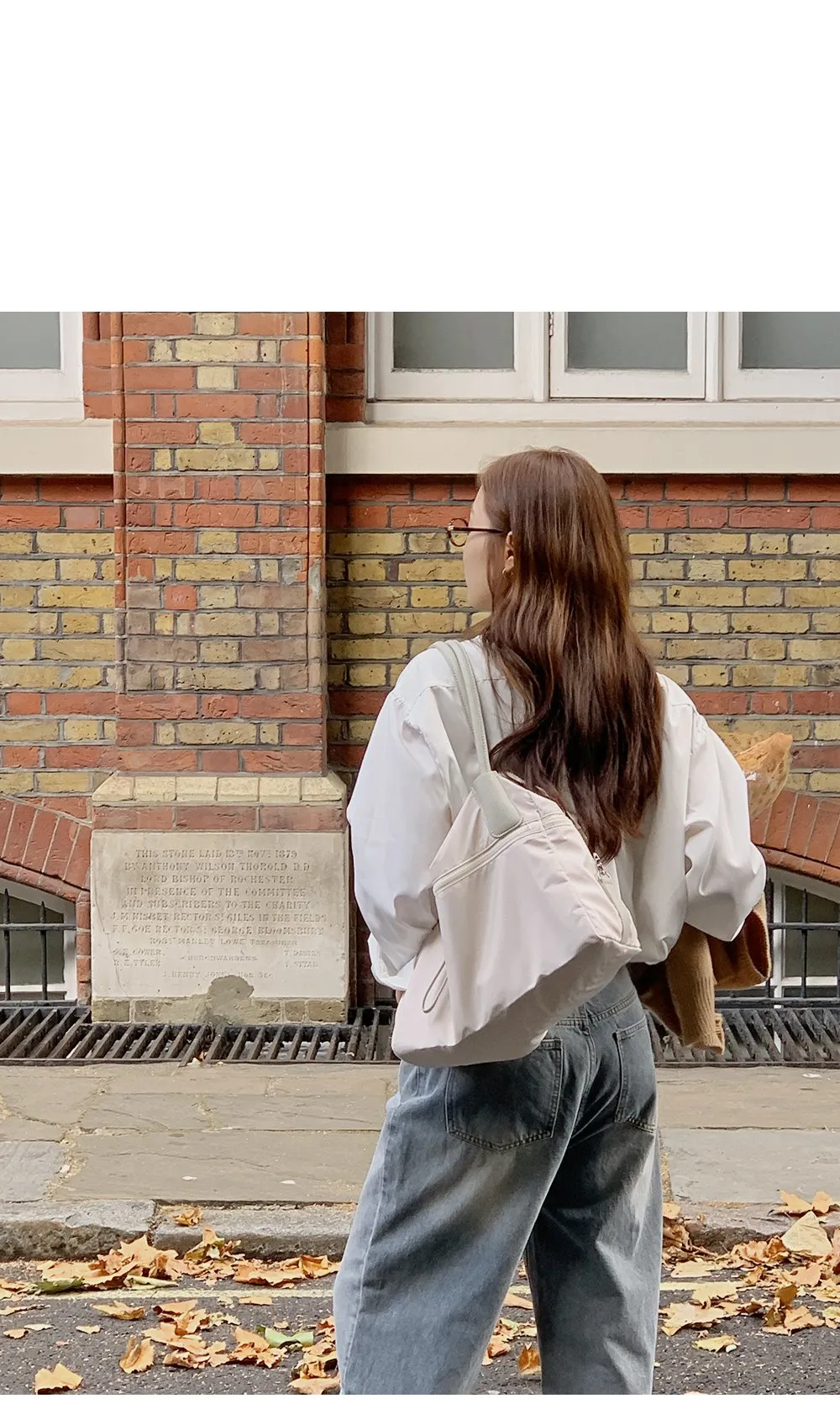 런던무드 오버핏 반팔셔츠