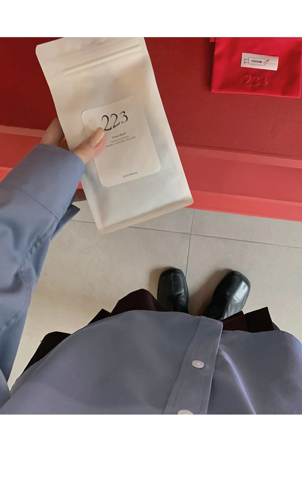 런던무드 오버핏 반팔셔츠