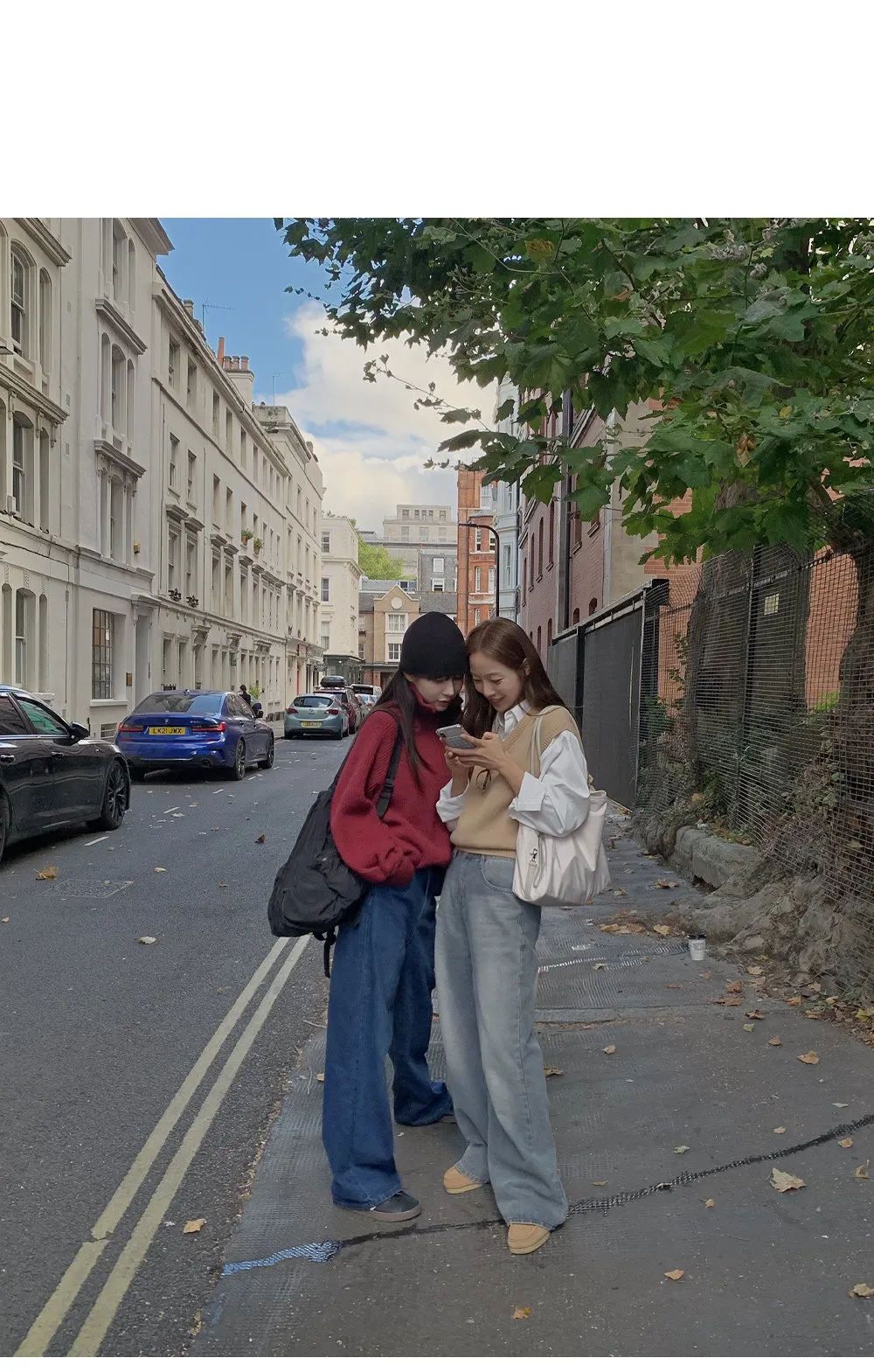 런던무드 오버핏 반팔셔츠