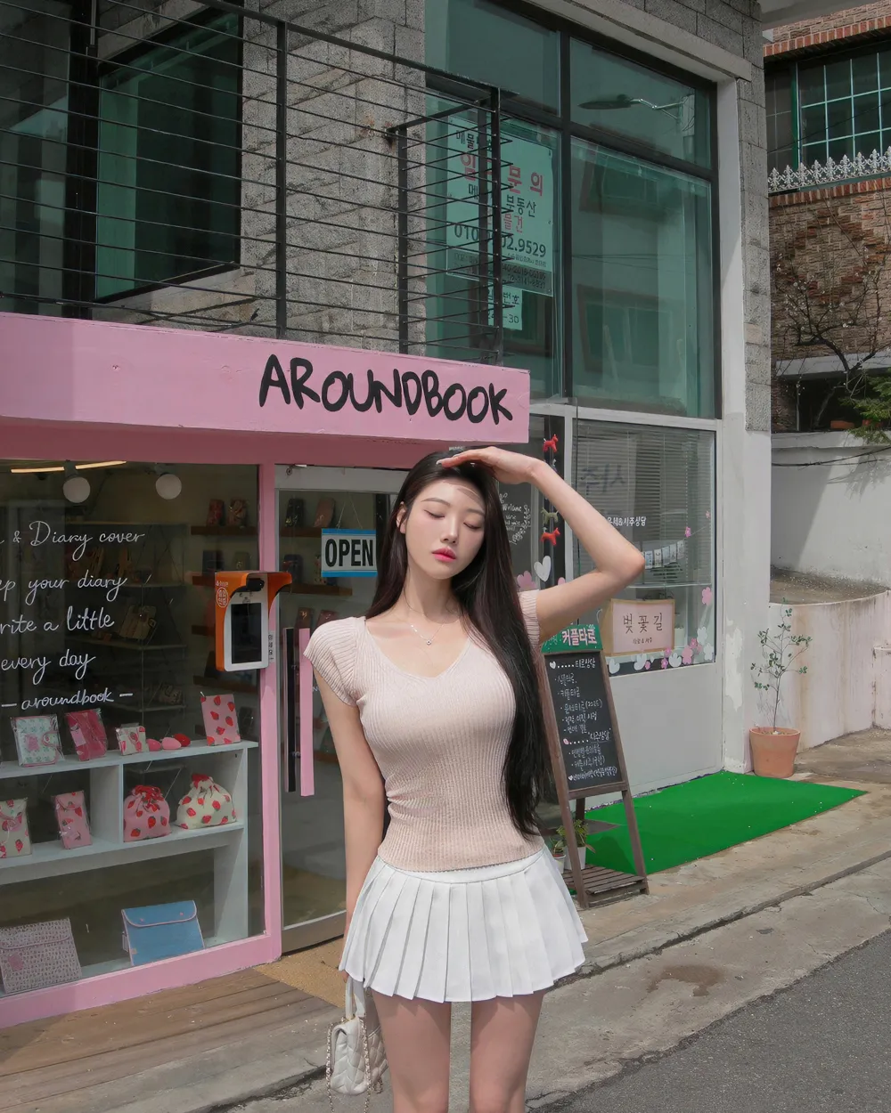 악세사리 모델 착용 이미지-S1L28