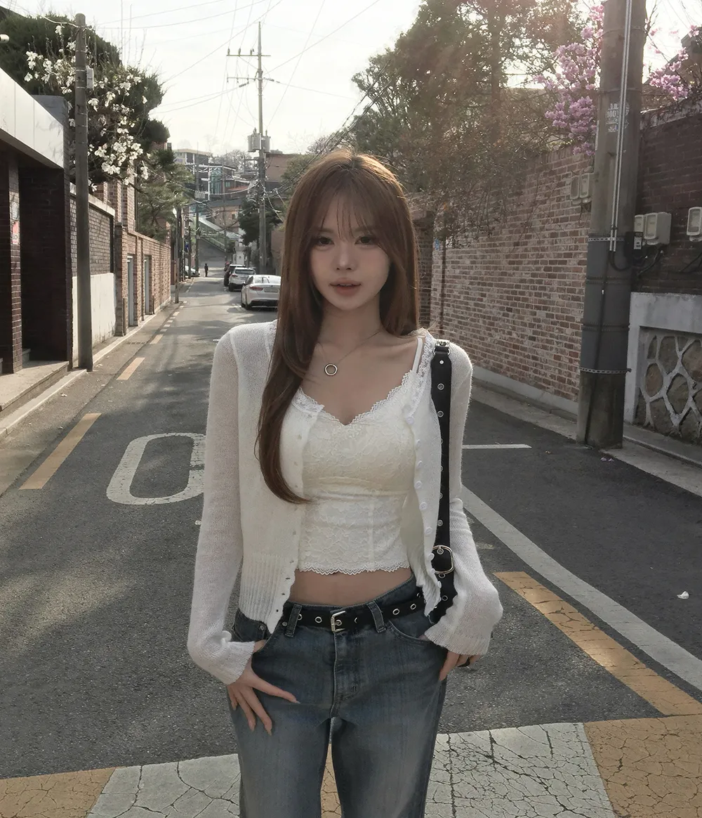 민소매 모델 착용 이미지-S2L34