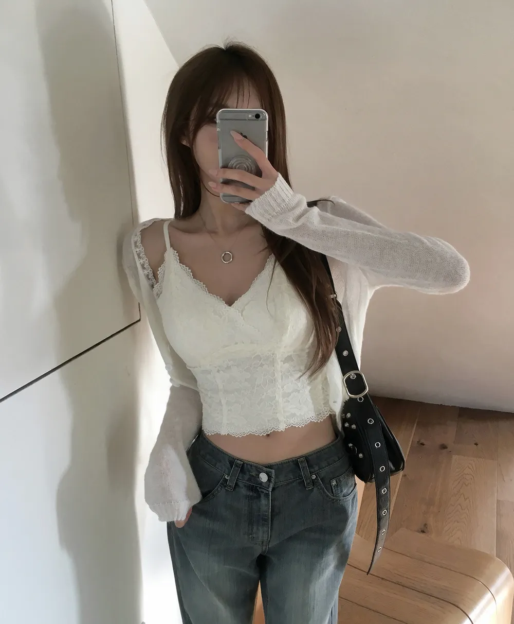 민소매 모델 착용 이미지-S2L43