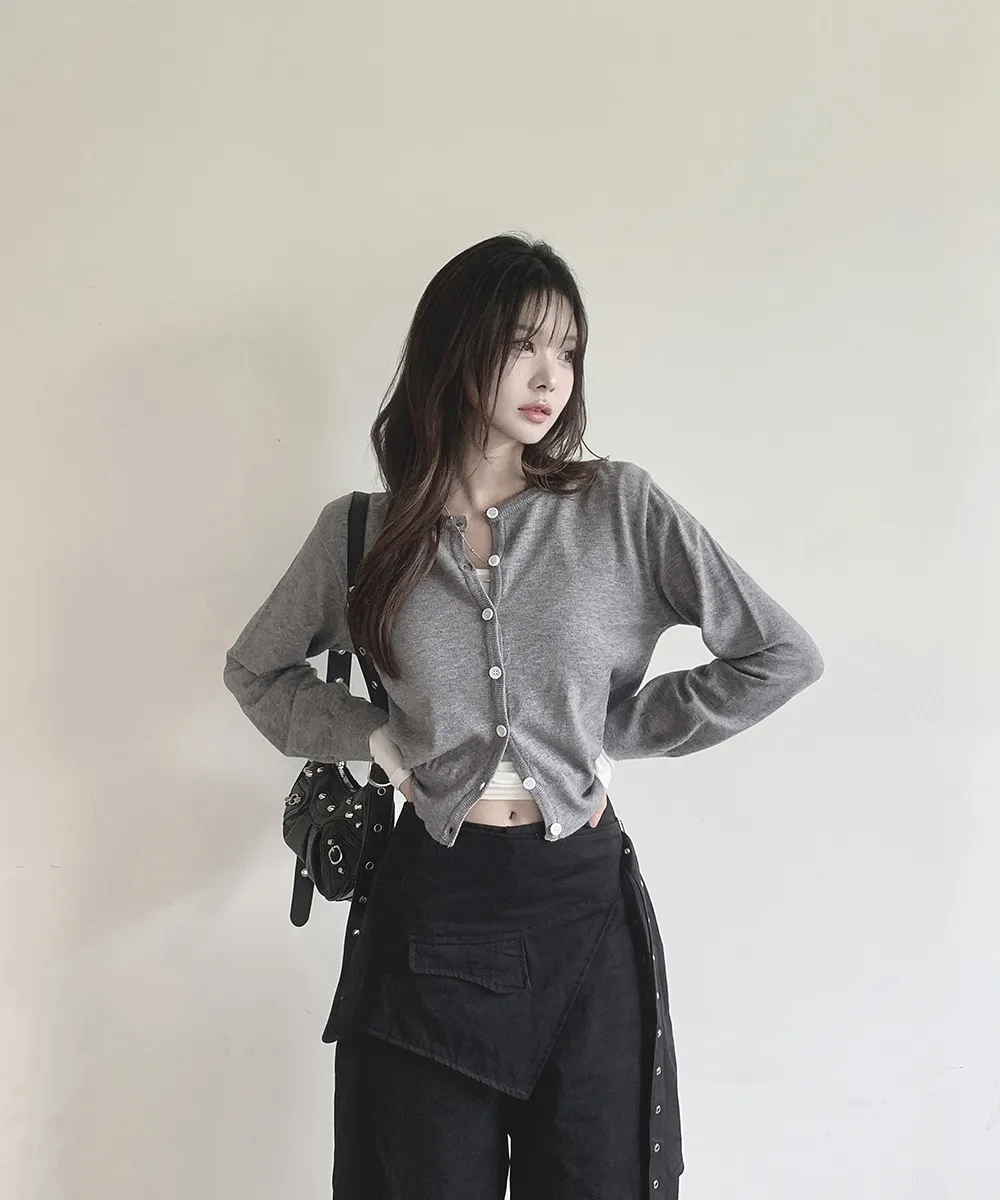 카디건 모델 착용 이미지-S3L3