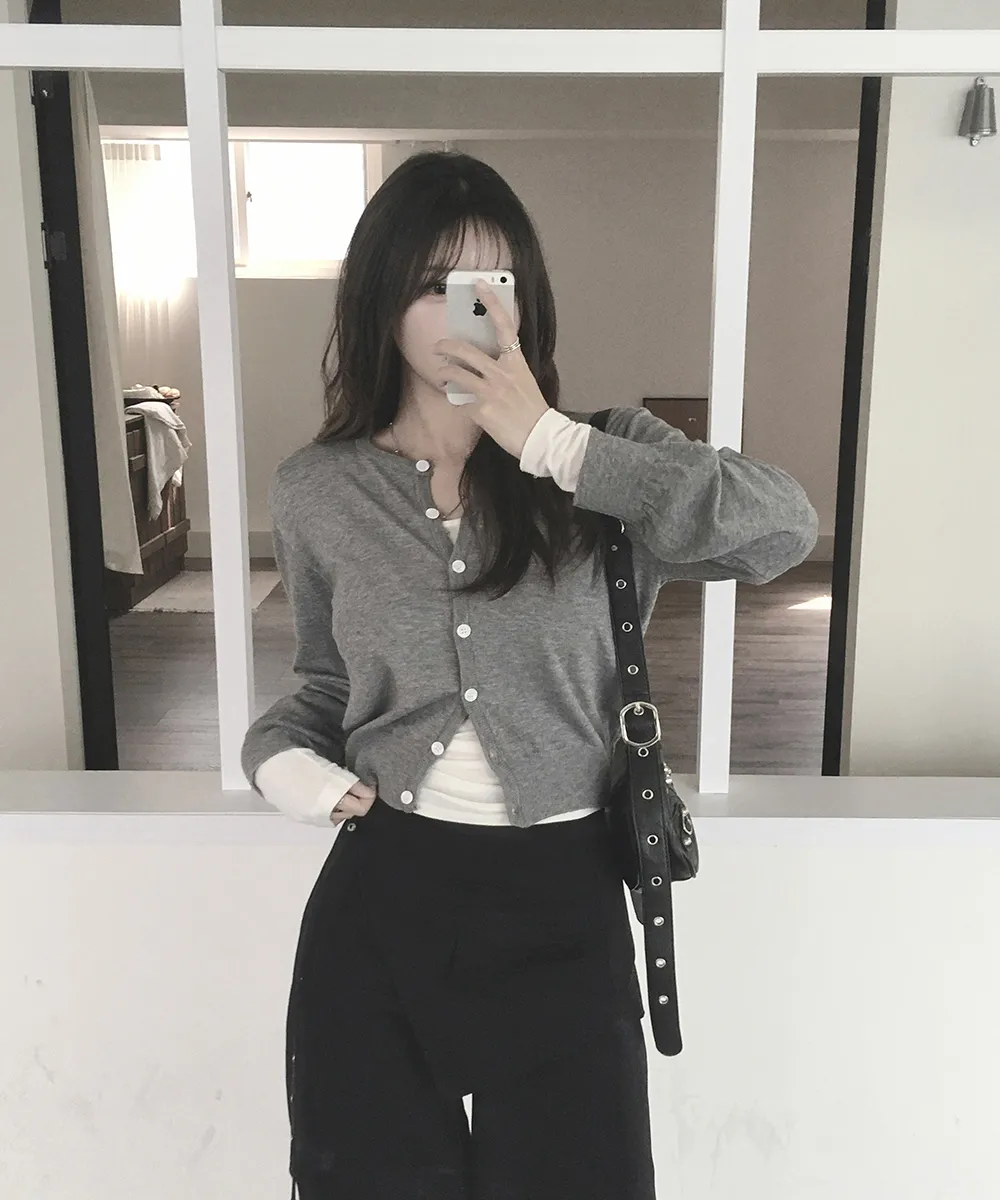 카디건 모델 착용 이미지-S3L8