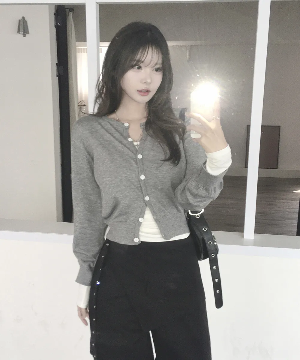 카디건 모델 착용 이미지-S3L6