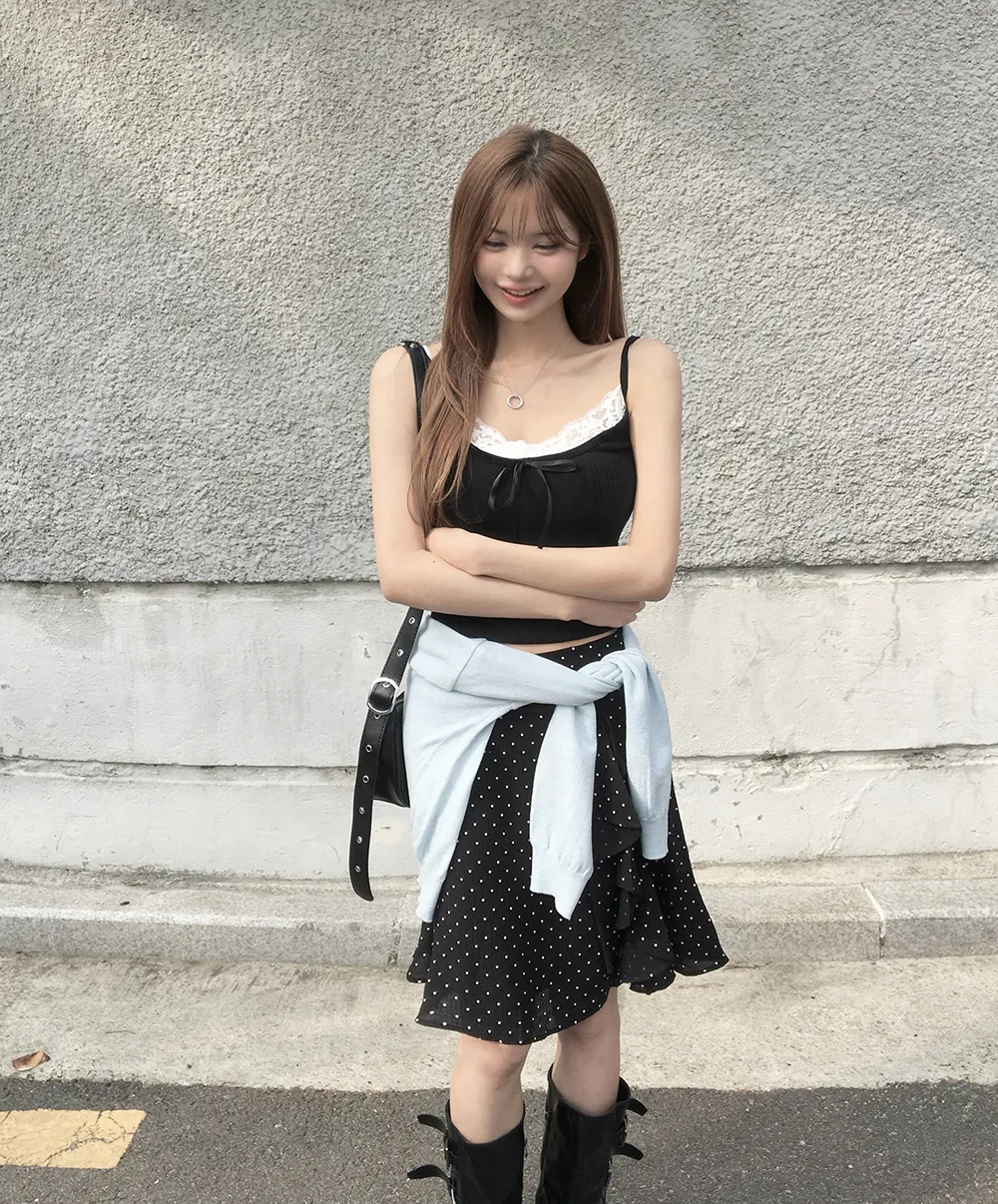 카디건 모델 착용 이미지-S2L42